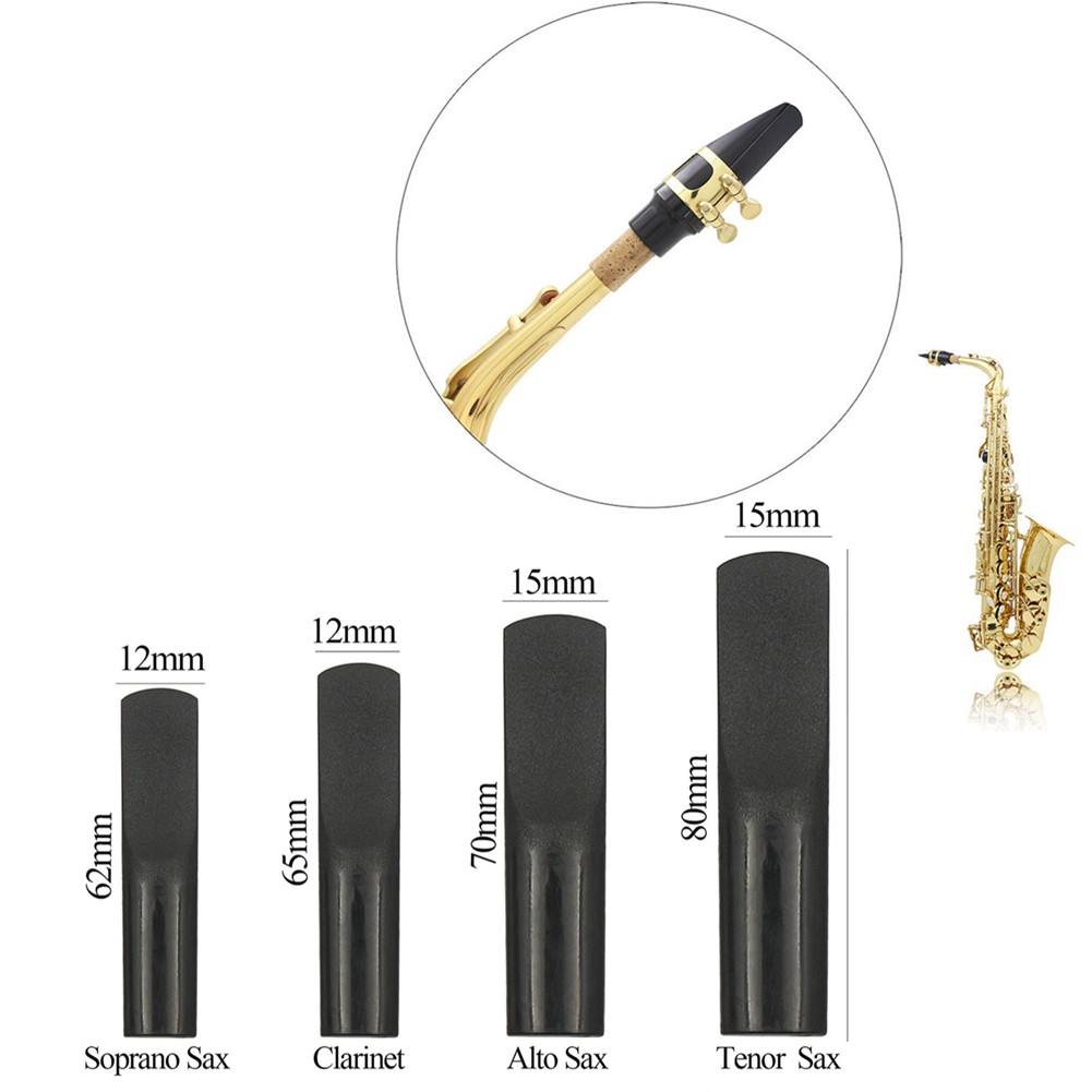 Musical Instrument Reed - Cañas de saxofón sintético, fuerza 2,5