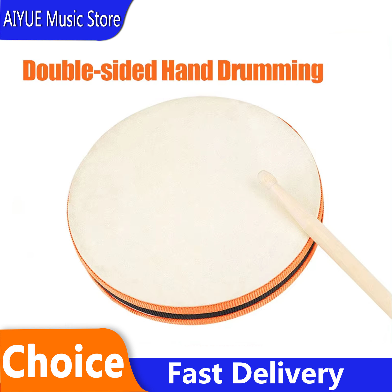 Musical Instrument For Babies - Tambor de mano de doble cara