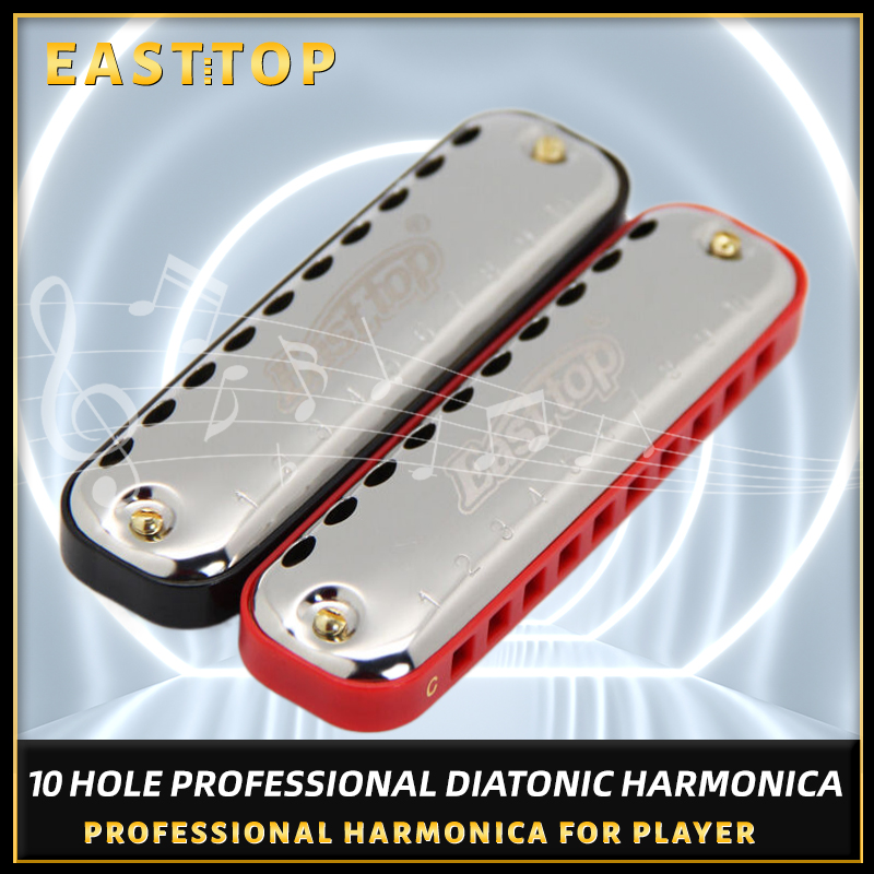 Musical Instrument Reed - EASTTOP armónica de Blues, llave de
