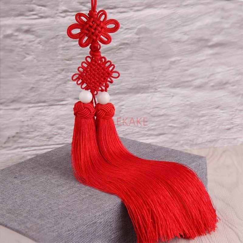Musical Instrument Ancient - Nudo chino doble borla borla estilo