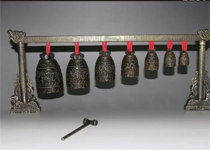 Musical Instrument Ancient - Artesanías Chinas, Campanas Antiguas de Bronce,