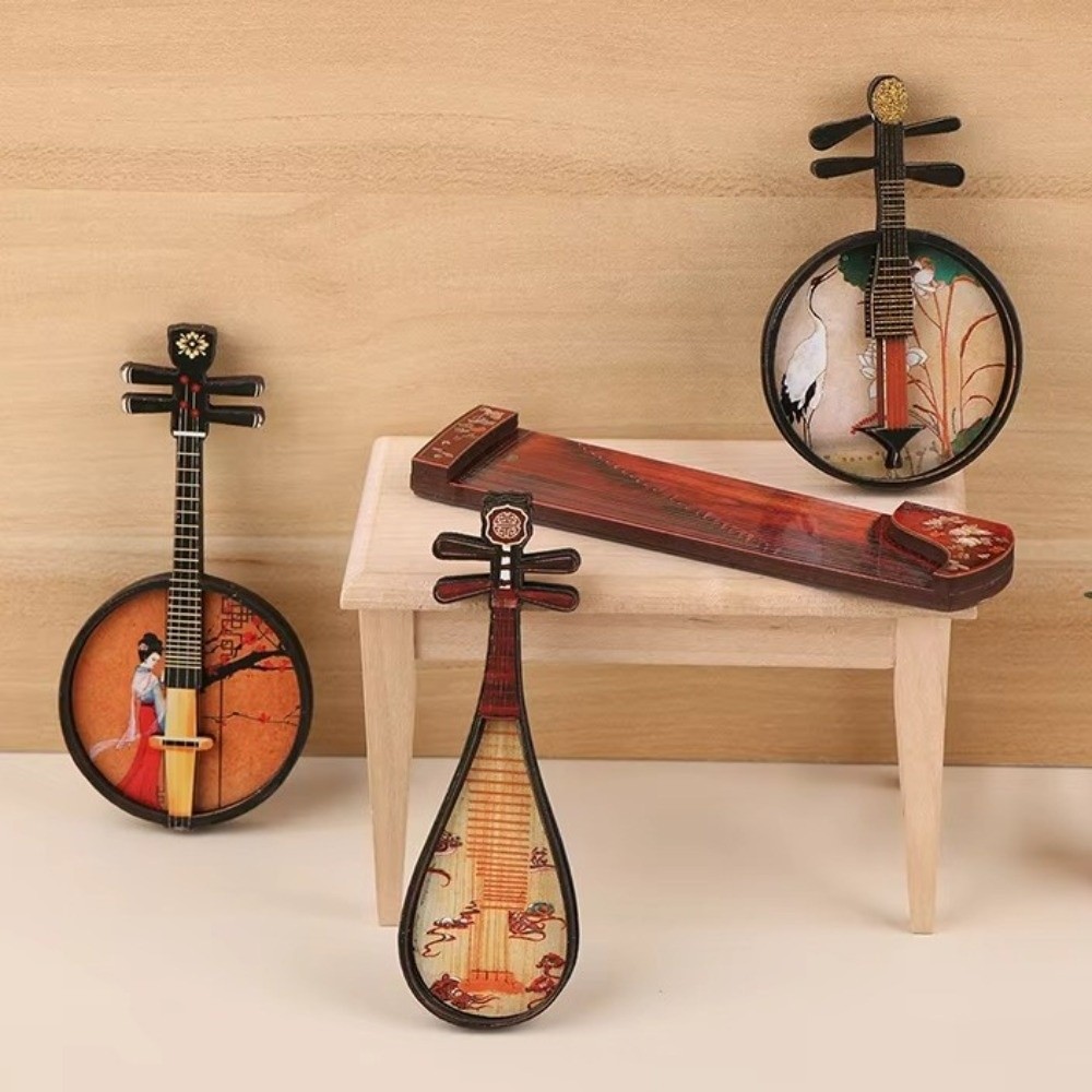 Juego de 4 Imanes de Refrigera - Musical Instrument Ancient reseña y precio