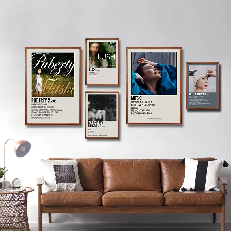 American Pop Singer MITSKI Art - Musical Instrument Painting reseña y precio