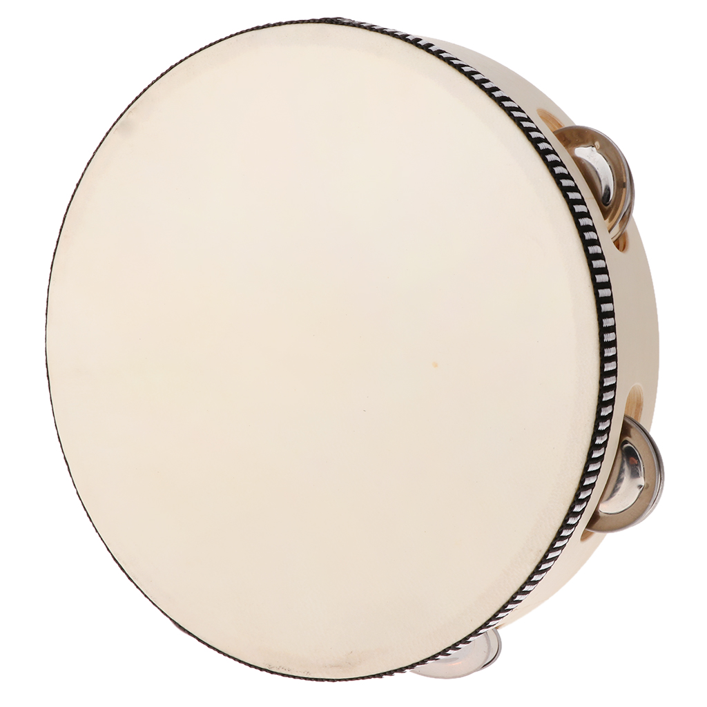 Pandereta Musical de madera, i - Tambourine Hand Drum reseña y precio