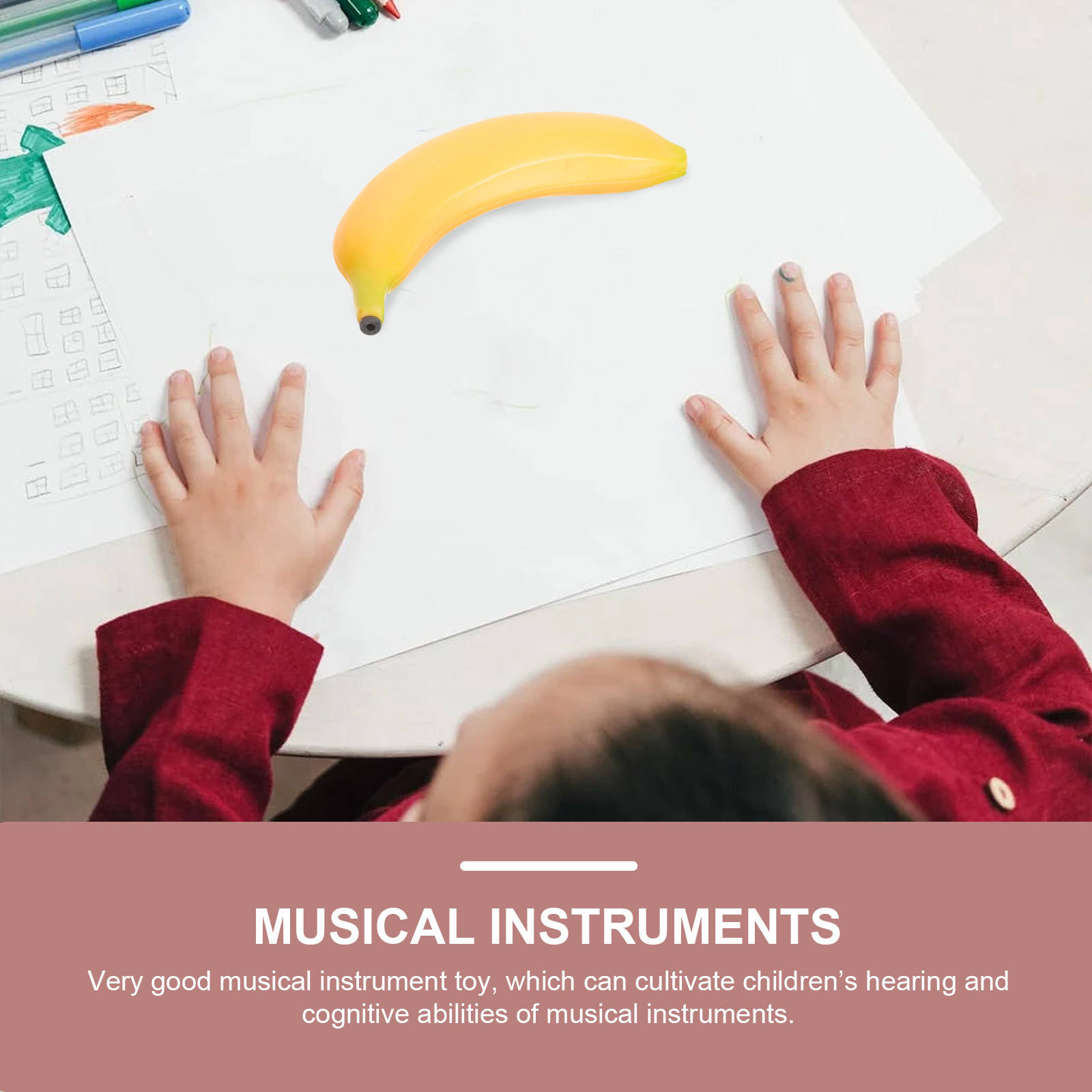 2 piezas de instrumentos de pe - Musical Instrument For Babies reseña y precio