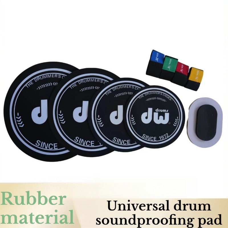 Almohadilla silenciosa de tamb - Musical Instrument Drum reseña y precio