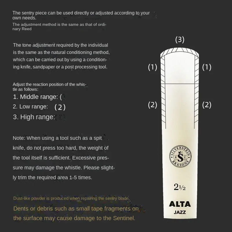 Caña de bajo superior barítono - Musical Instrument Reed reseña y precio