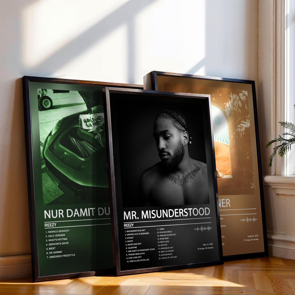 Póster de Reezy con portada de - Musical Instrument Painting reseña y precio