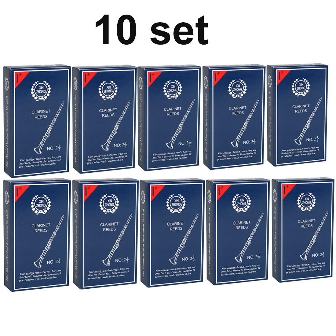 Juego de 10/20 2,5 Soprano/Alt - Musical Instrument Reed reseña y precio