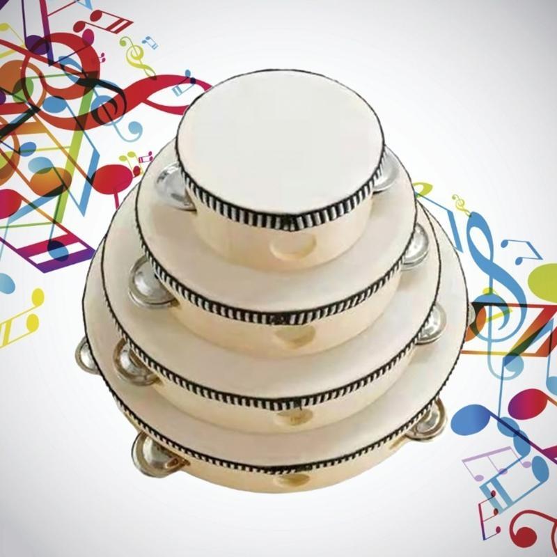 Pandereta mano sola tambor pan - Tambourine Hand Drum reseña y precio