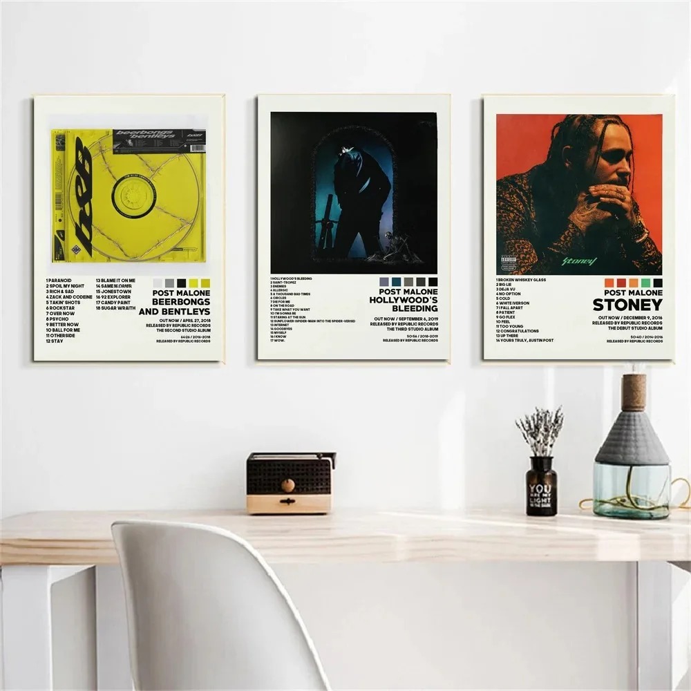 Post Malone, doce dolor de die - Musical Instrument Painting reseña y precio