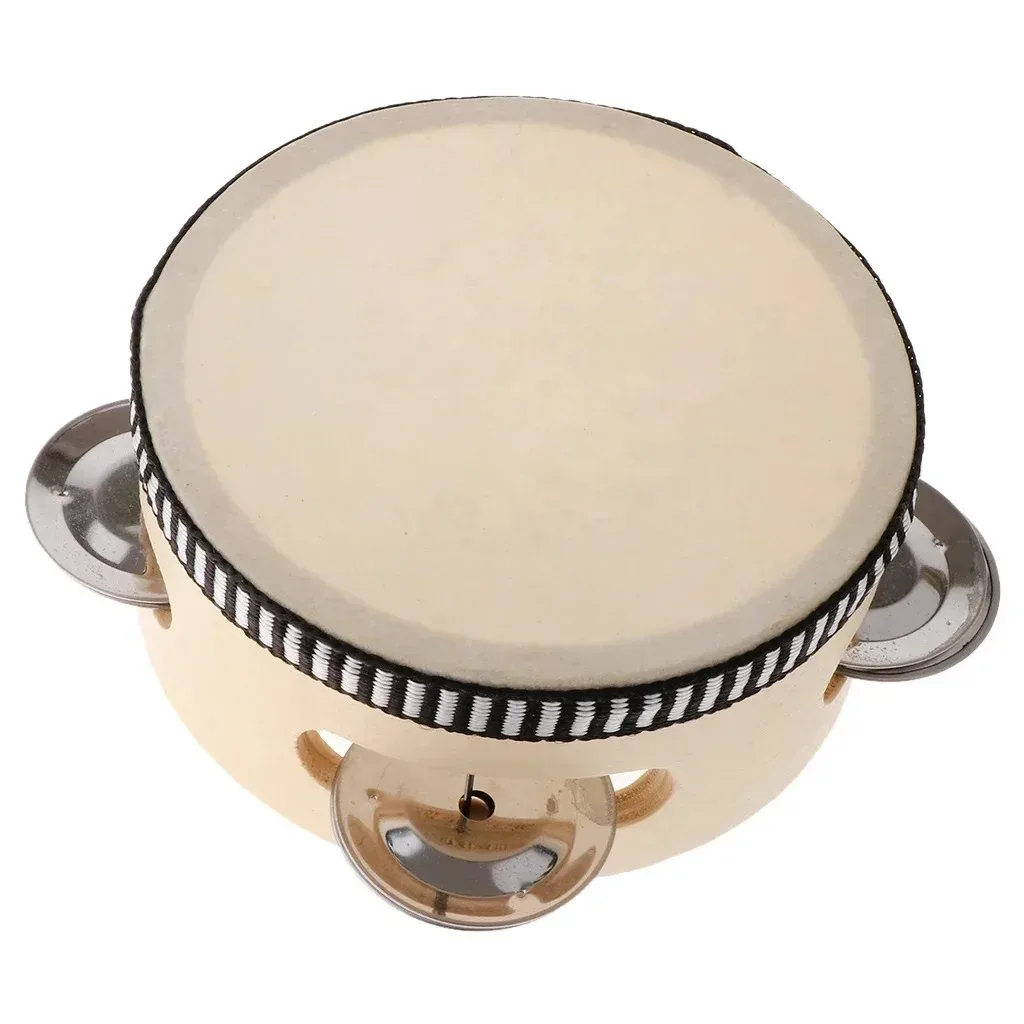 Tambor de mano de 6 pulgadas,  - Tambourine Hand Drum reseña y precio