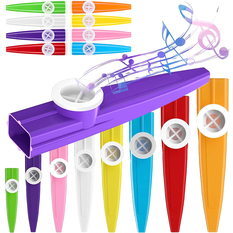 9 piezas de Kazoo de plástico  - Musical Instrument Ancient reseña y precio