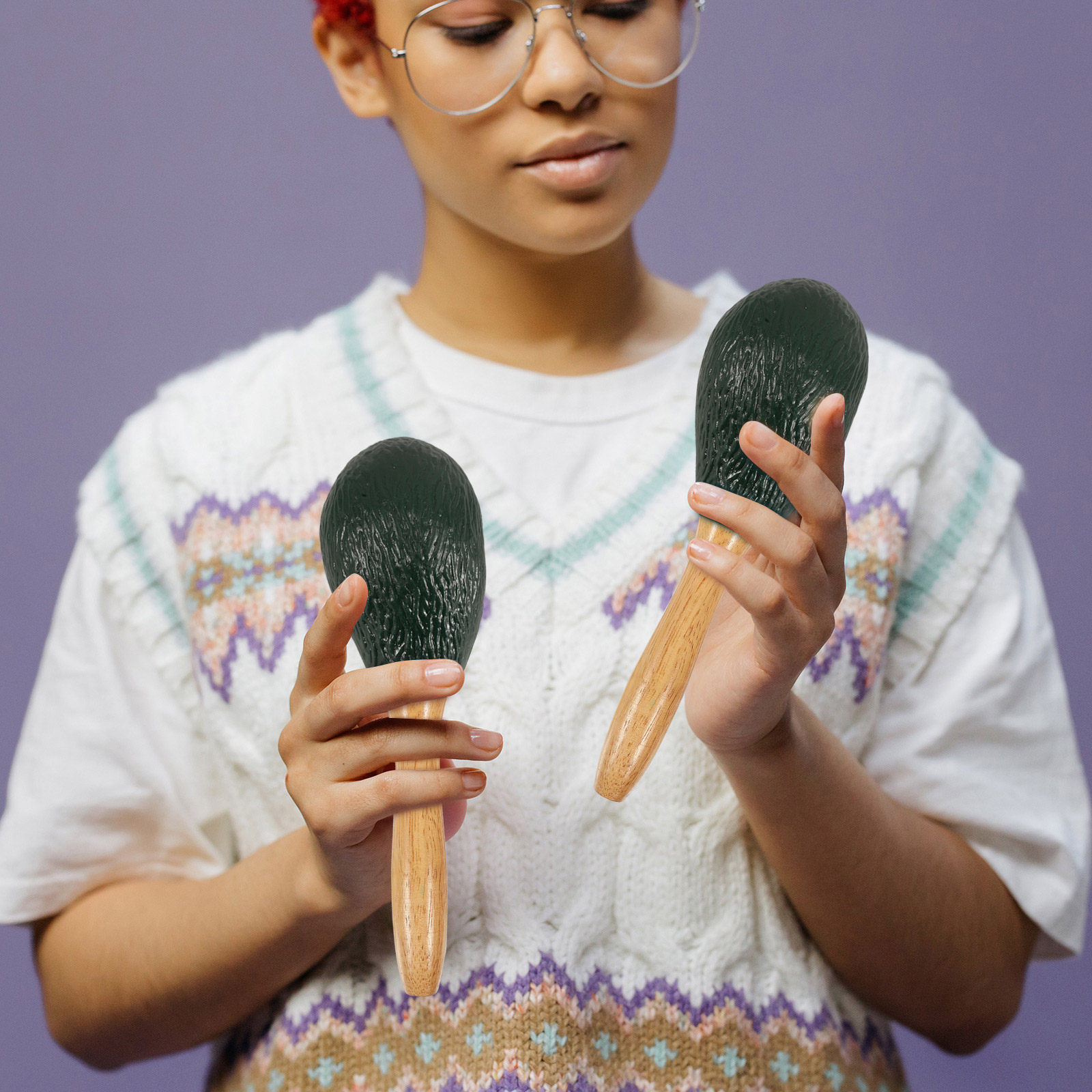 Maracas de Frutas Realistas, I - Musical Instrument For Babies reseña y precio