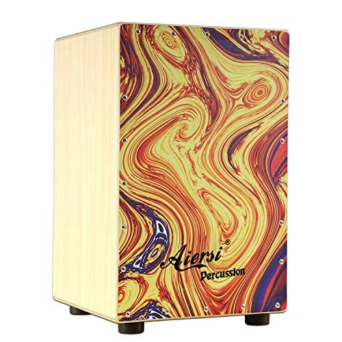 Cajón de Madera de Color, Inst - Musical Instrument Drum reseña y precio