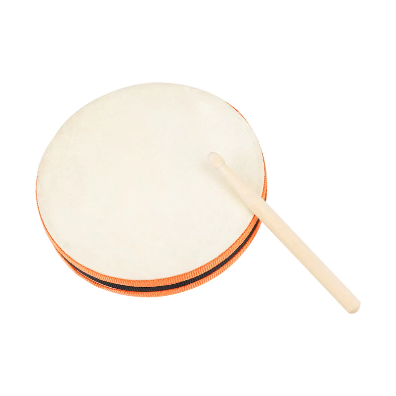 Tambor de Mano de Doble Cara c - Tambourine Hand Drum reseña y precio